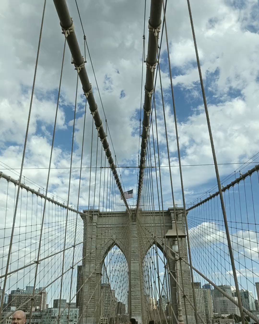 Walking the Brooklyn Bridge